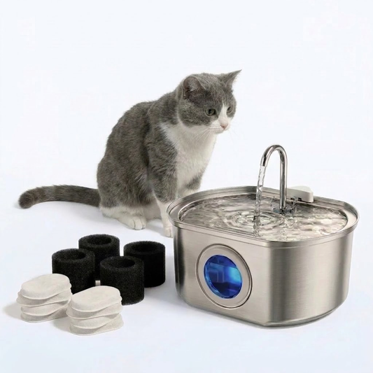 Pawira Stainless Steel Cat Water Fountain