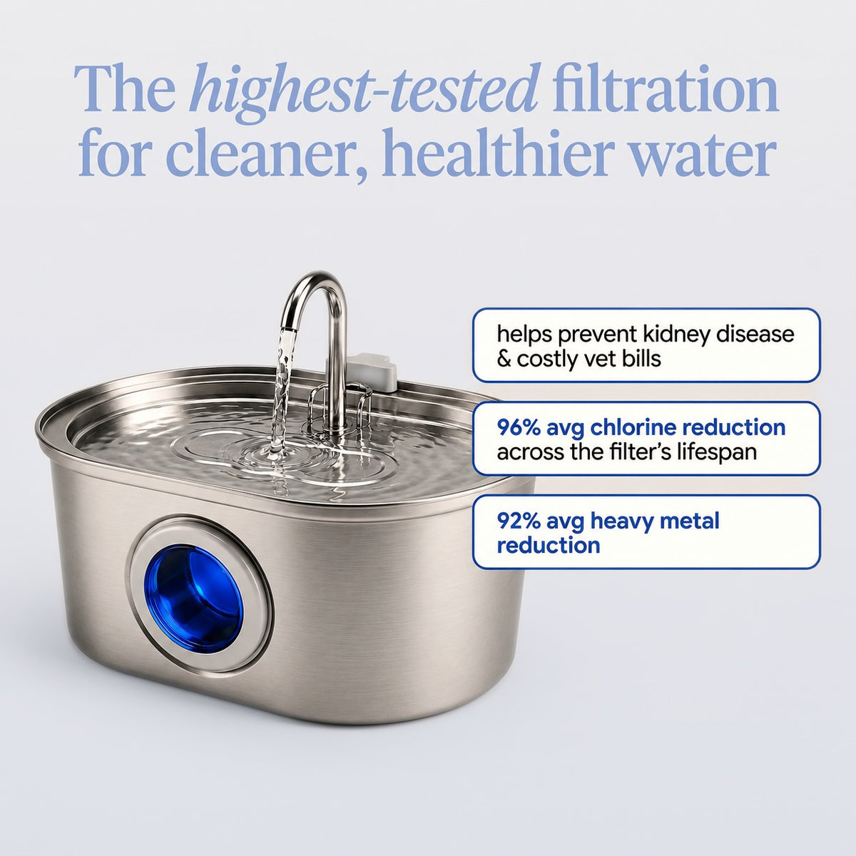 Pawira Stainless Steel Water Fountain